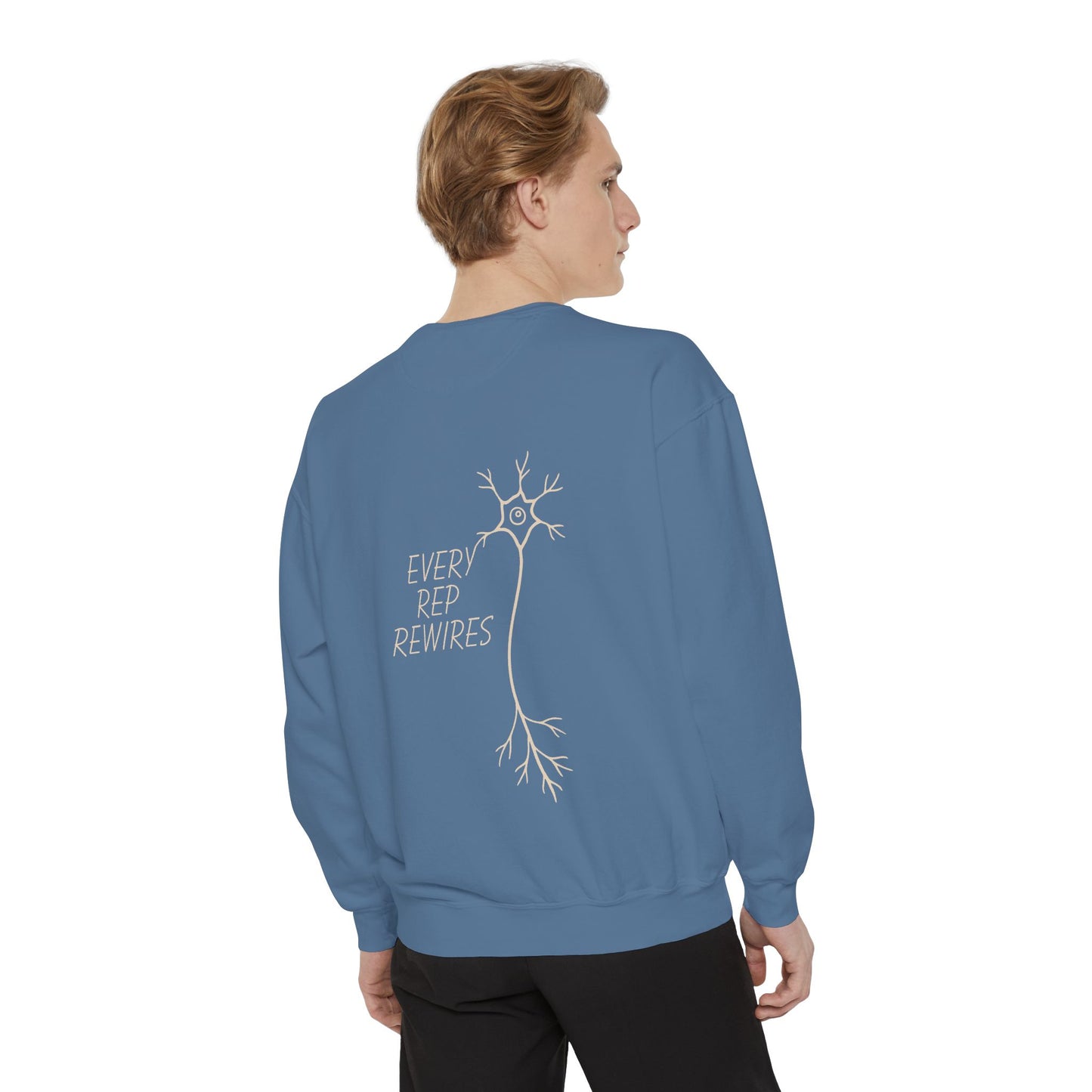 Every Rep Rewires Sweatshirt — Neuro Workout Crewneck