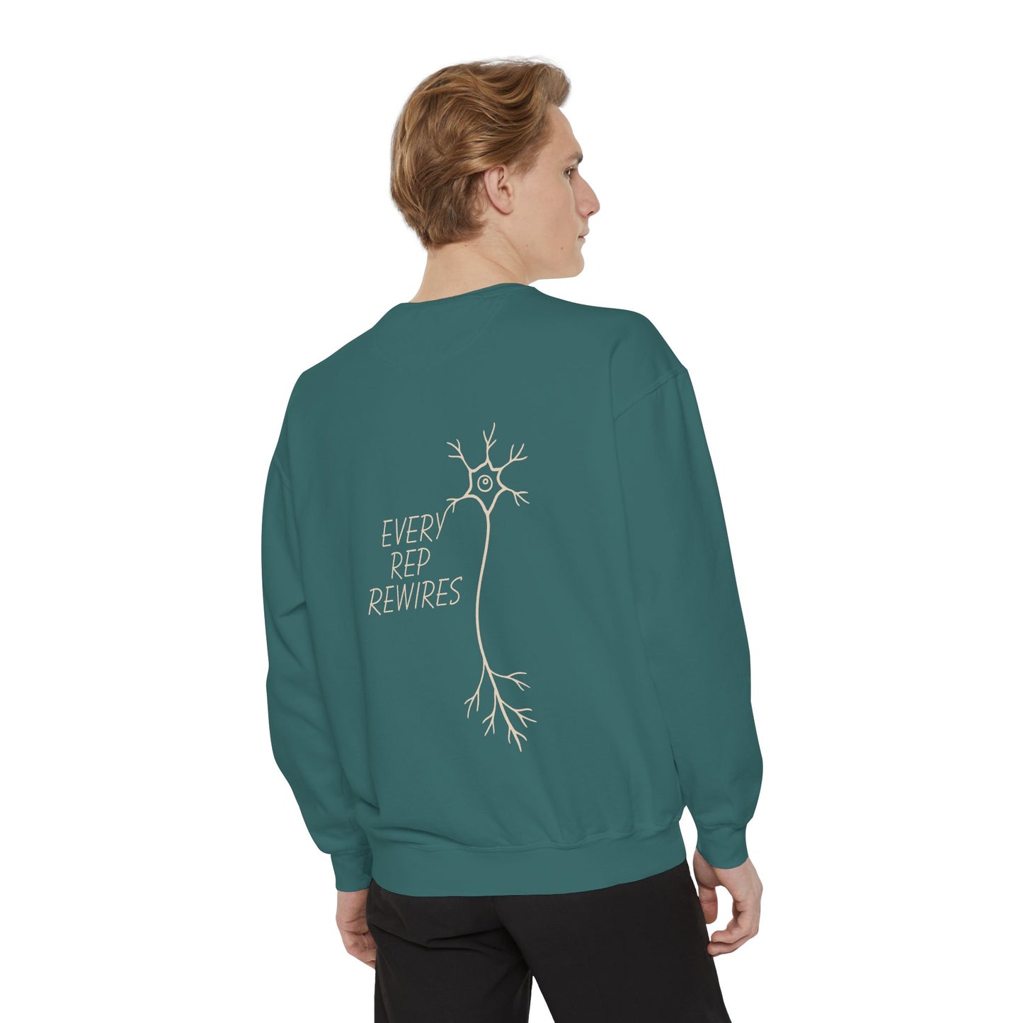 Every Rep Rewires Sweatshirt — Neuro Workout Crewneck