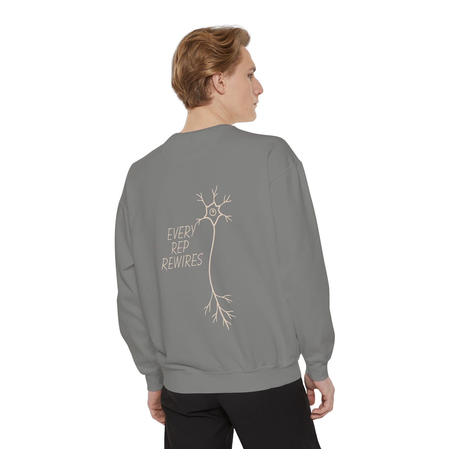 Every Rep Rewires Sweatshirt — Neuro Workout Crewneck