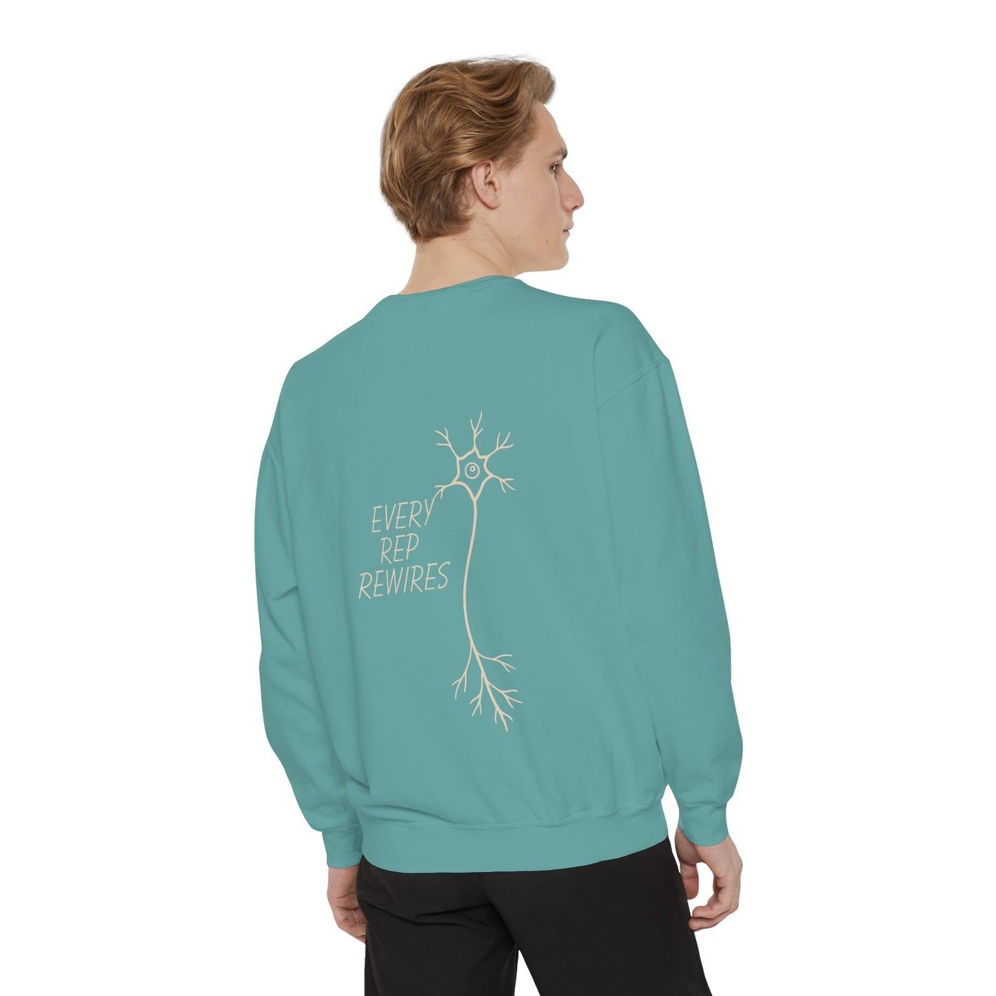 Every Rep Rewires Sweatshirt — Neuro Workout Crewneck