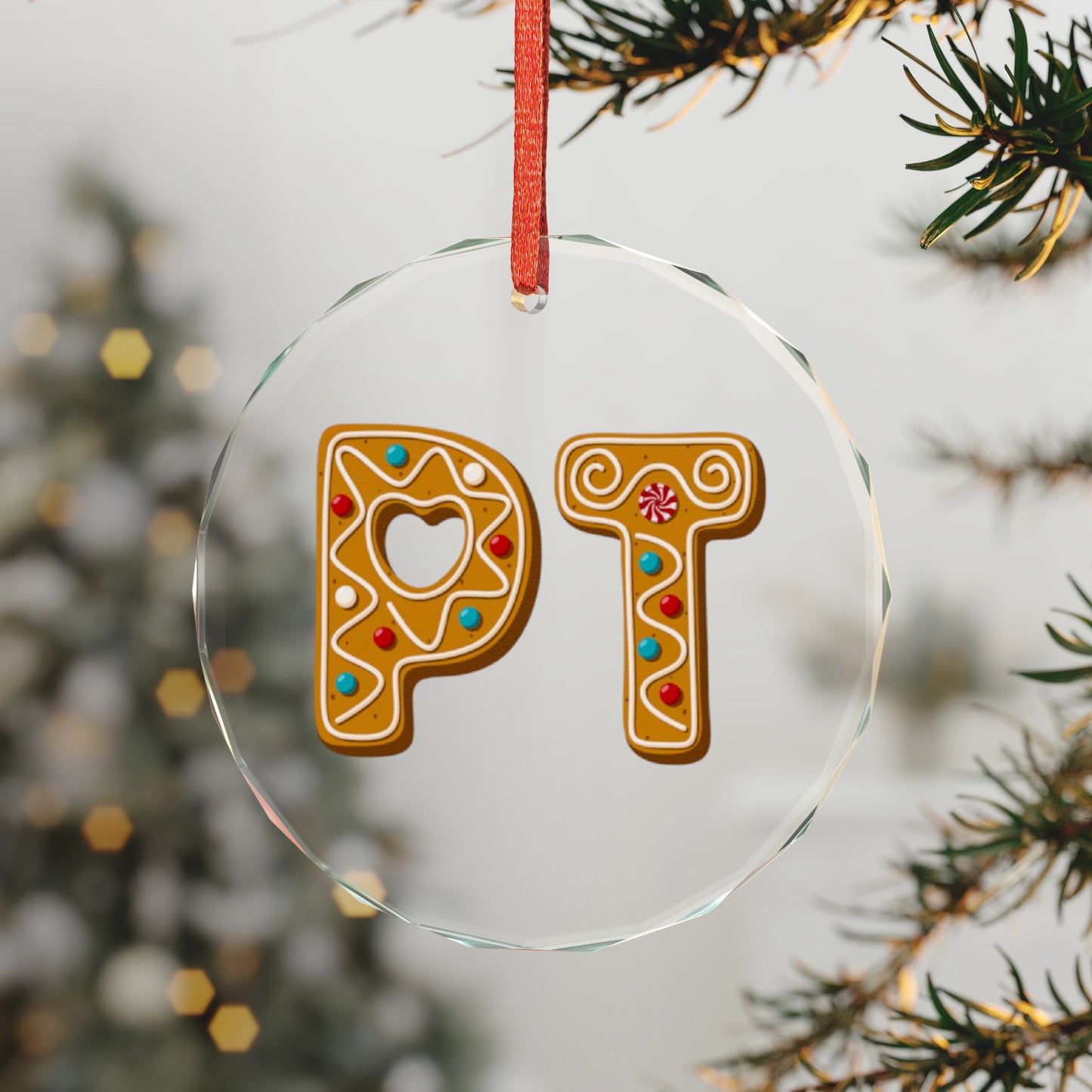 PT Glass Ornament