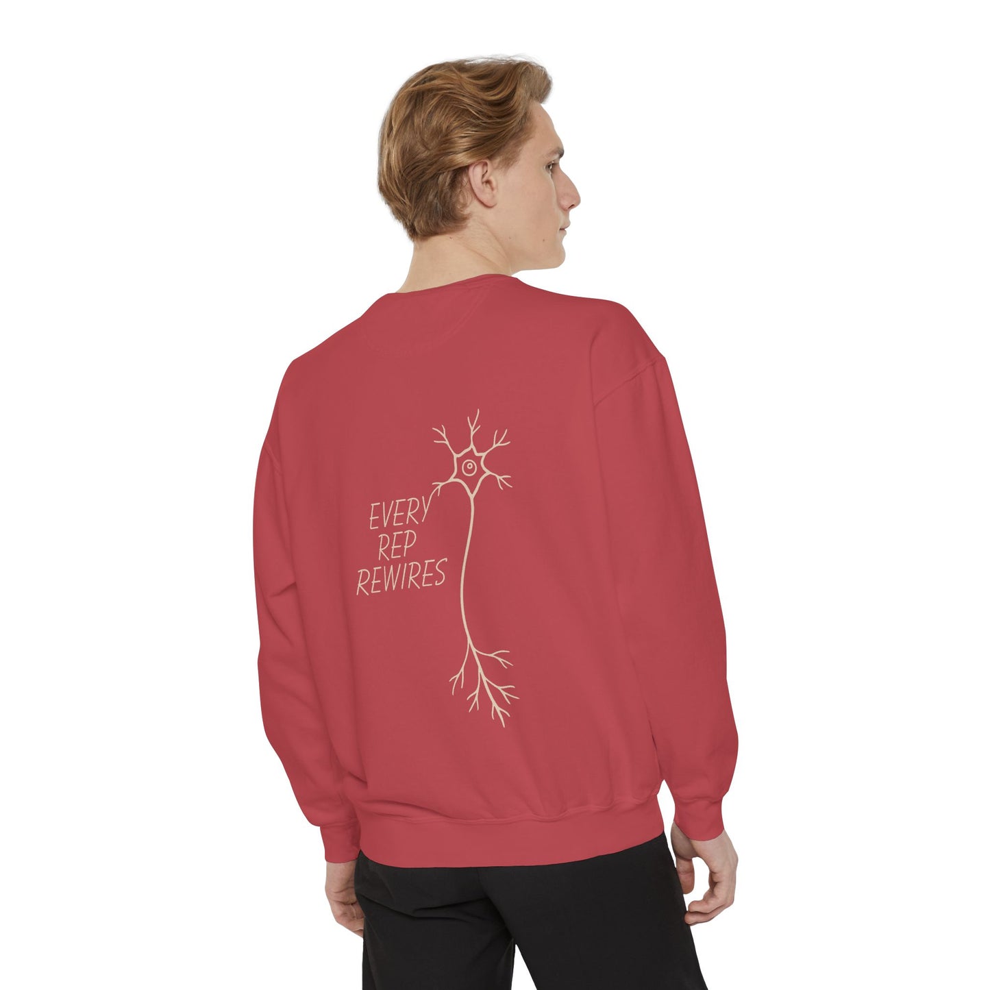 Every Rep Rewires Sweatshirt — Neuro Workout Crewneck