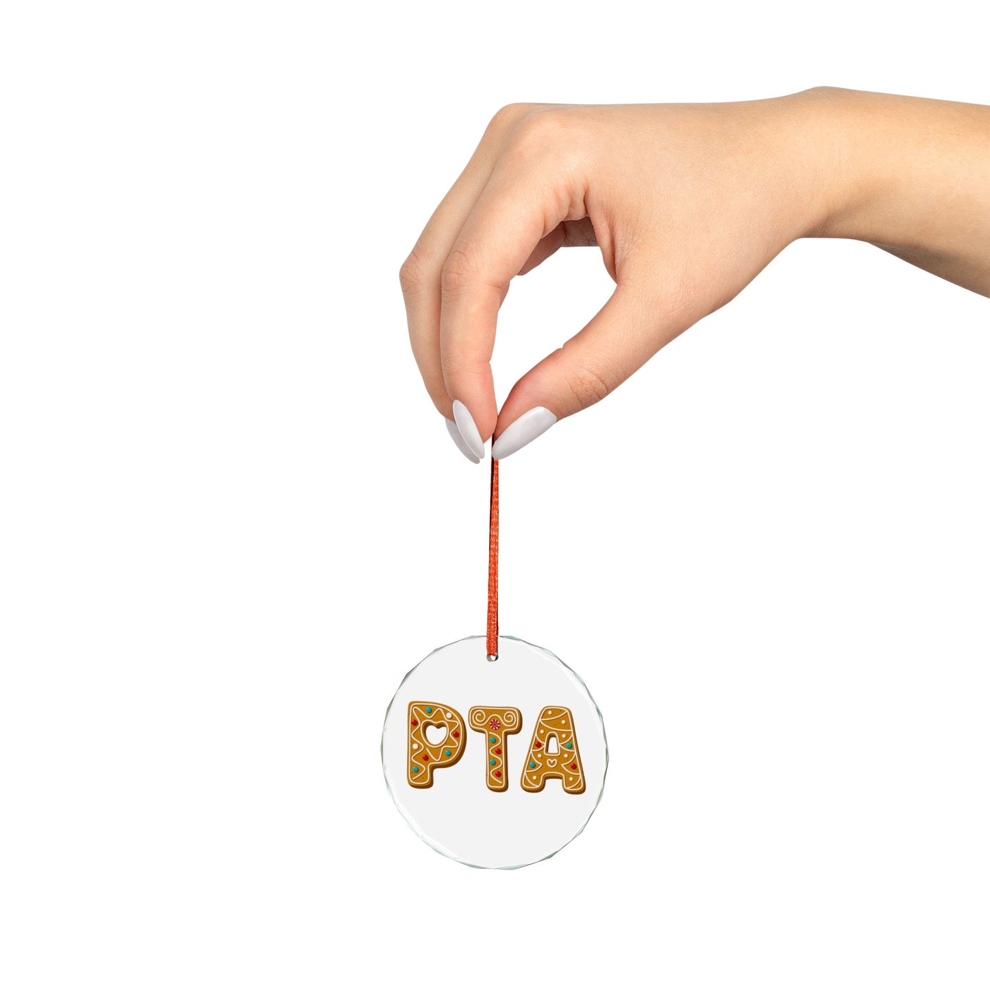PTA Glass Ornament