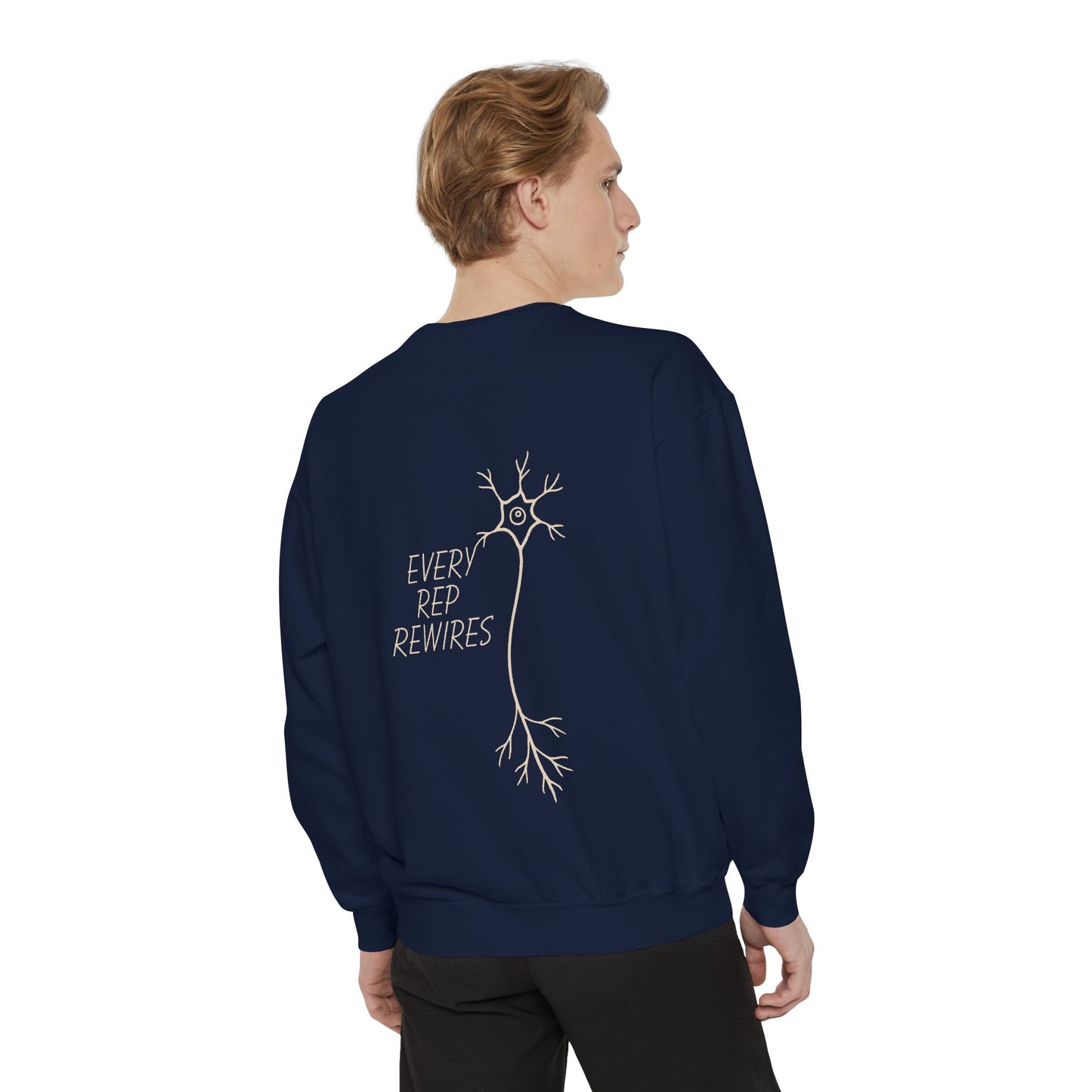 Every Rep Rewires Sweatshirt — Neuro Workout Crewneck