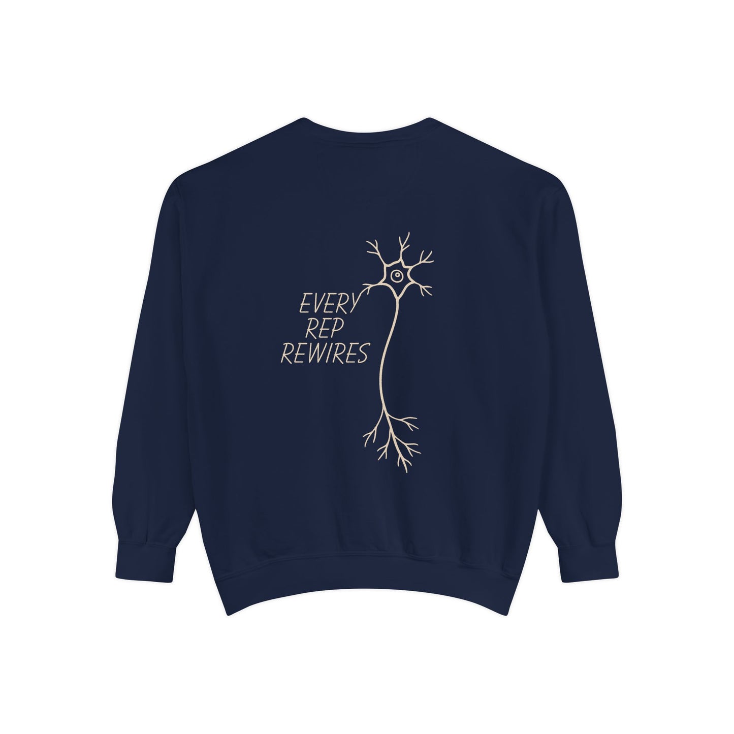 Every Rep Rewires Sweatshirt — Neuro Workout Crewneck