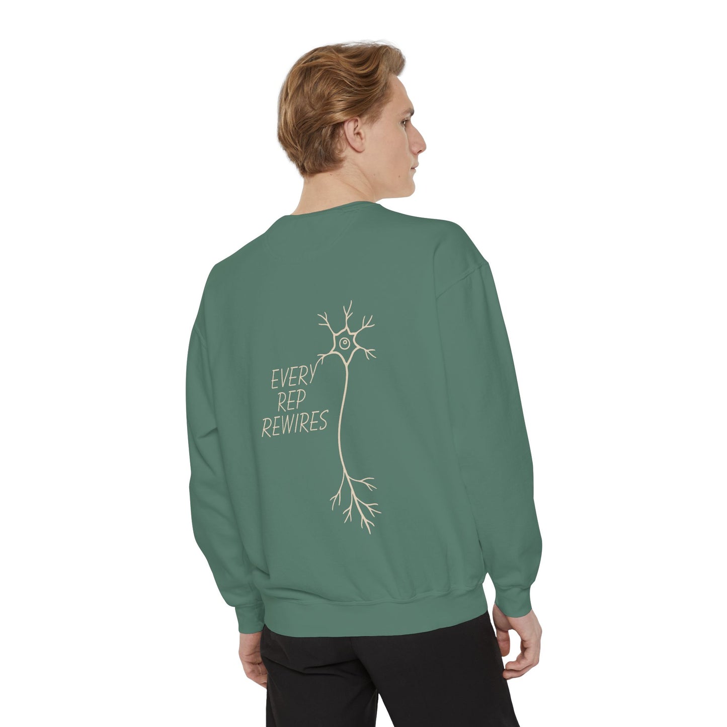 Every Rep Rewires Sweatshirt — Neuro Workout Crewneck