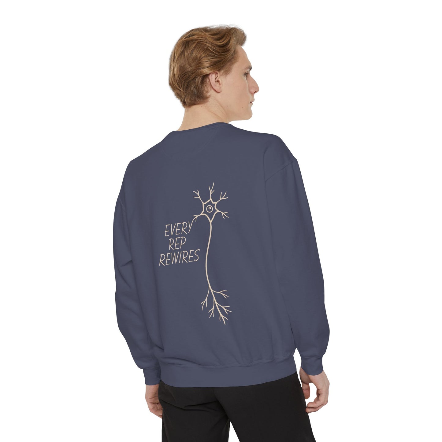 Every Rep Rewires Sweatshirt — Neuro Workout Crewneck