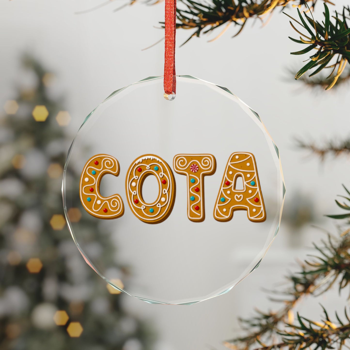 COTA Glass Ornament