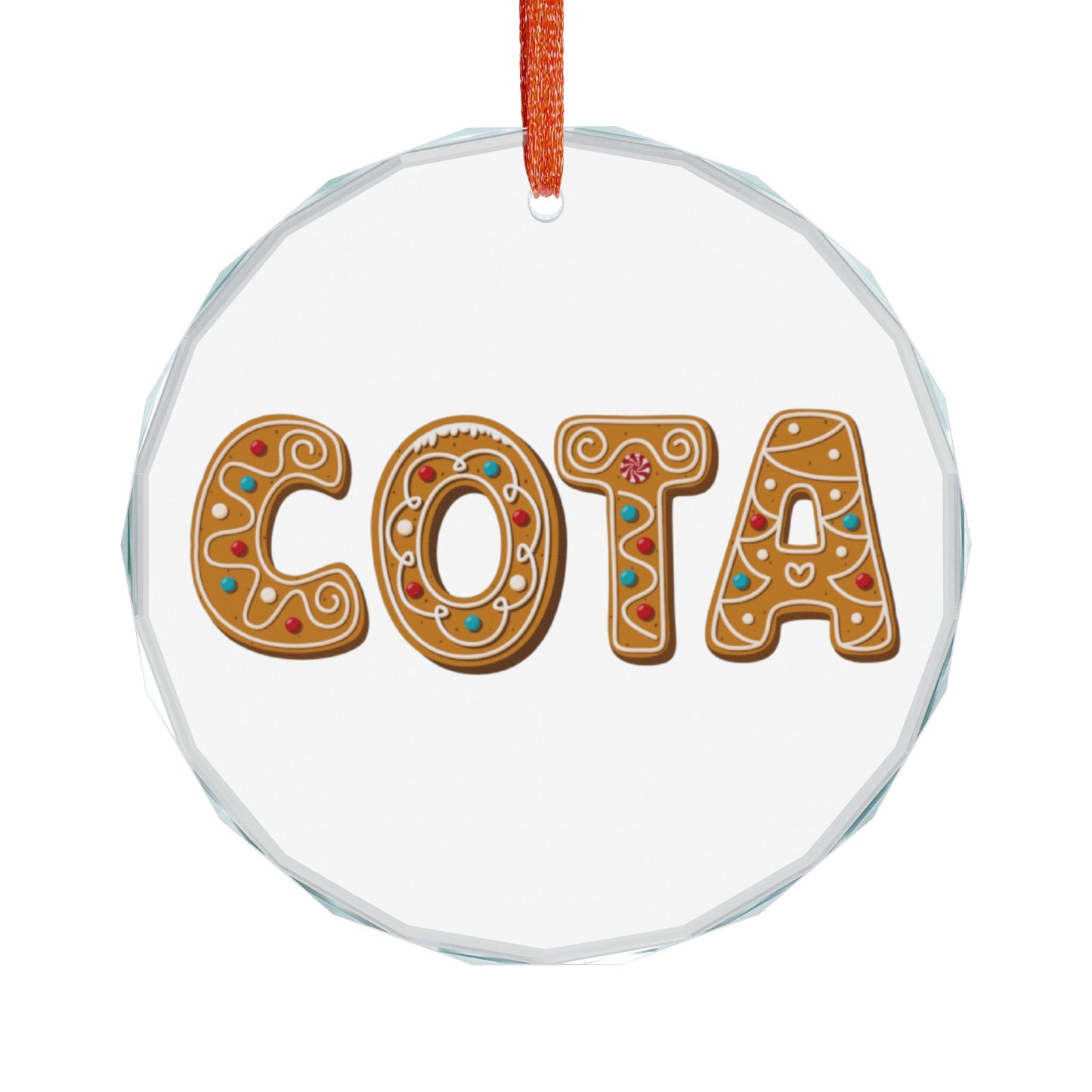 COTA Glass Ornament