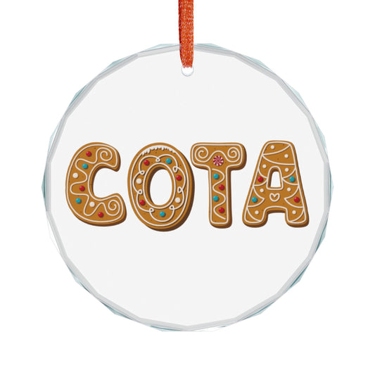 COTA Glass Ornament