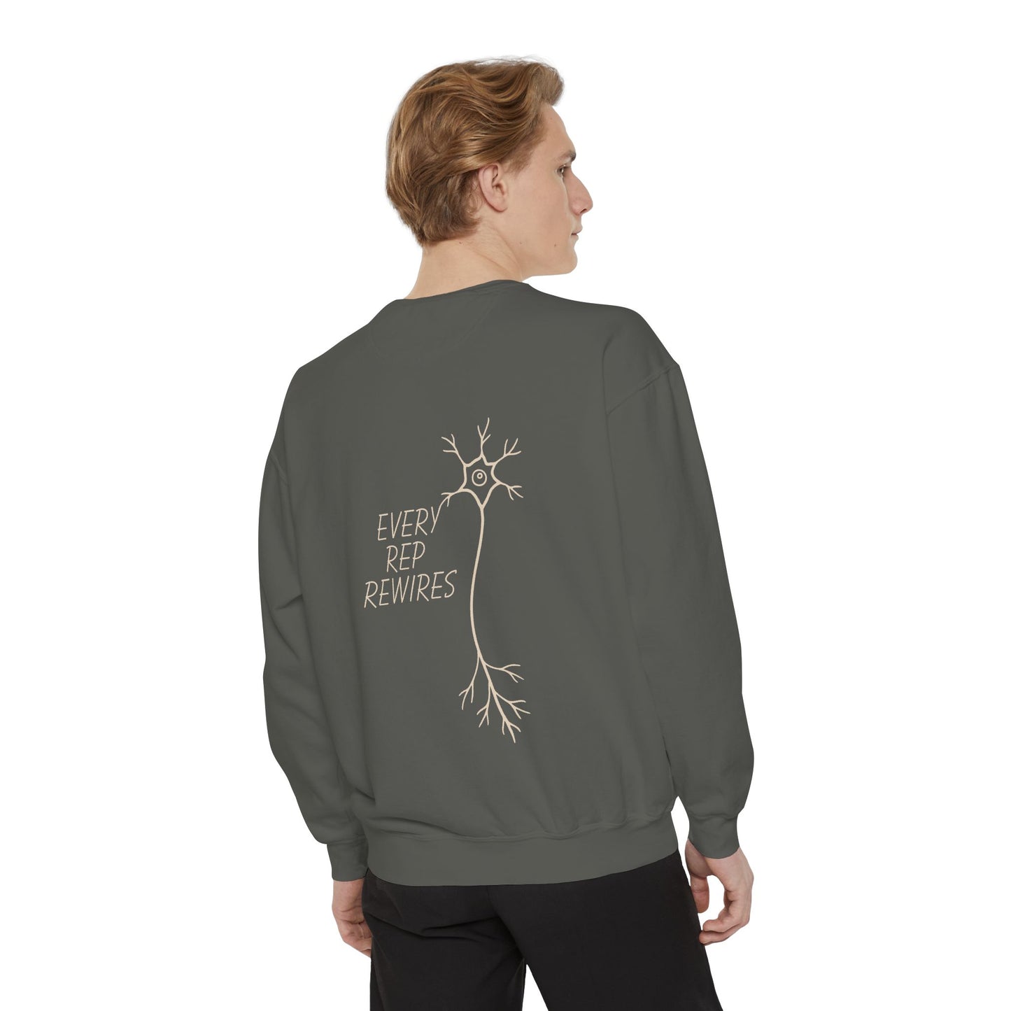 Every Rep Rewires Sweatshirt — Neuro Workout Crewneck