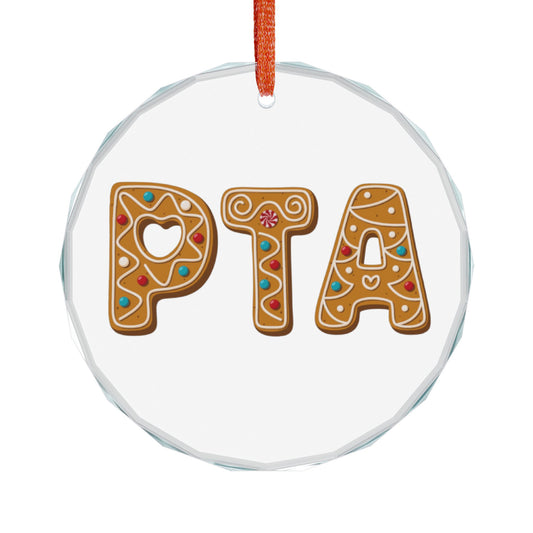 PTA Glass Ornament